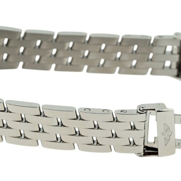 Vintage 37mm Breitling Chrono Cockpit White Dial Two Tone Auto Watch Ref B30012! - Picture 8 of 11